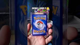 Grade worthy? 🤔 #pokemon #charizard #pikachu #gengar #goldcharizard