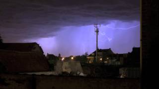 preview picture of video 'Onweer Maldegem 10 juni 2014'