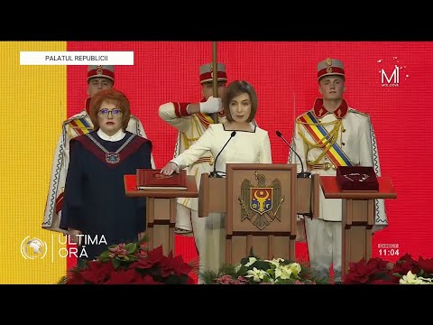 Moldovian National Anthem | 2024 Maia Sandu's Inauguration