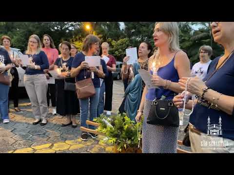 VIDEO Missa procissao do encontro dia 26 de marco 2024 Pe Helio Foto PASCOM Solange Editado Hilario