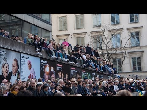 Love Manifestation in Stockholm - Sergels Torg 9.4.2017