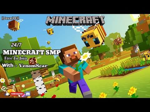 FREE JOIN MINECRAFT SMP NOW! JAVA&PE