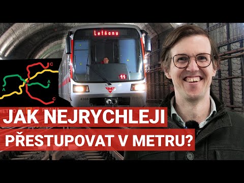 Jak nejrychleji přestupovat v metru