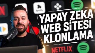 Yapay Zeka ile Netflix Sitesi Yapmak Çok Kolay!