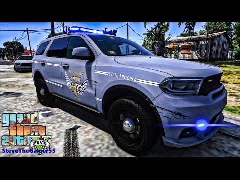 Playing GTA 5 As A POLICE OFFICER Highway Patrol|| GTA 5 Mod| 4K