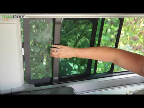 Fliegengitter T5 / T6 für Schiebefenster | MAXXCAMP - genial modular