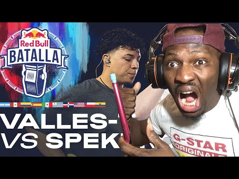 REACCION' VALLES-T vs SPEKTRO - Octavos | Red Bull Batalla Internacional 2022 (Eng Sub) #vallest