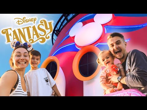 Thumbnail for Disney Fantasy with TWO Young Kids, Our First Disney Cruise - DAY 1 (EMBARKATION)