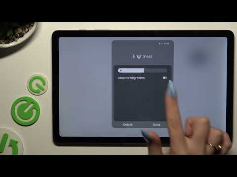 How to Turn On/Off Auto-Brightness on SAMSUNG GALAXY TAB S6 LITE – Display Settings