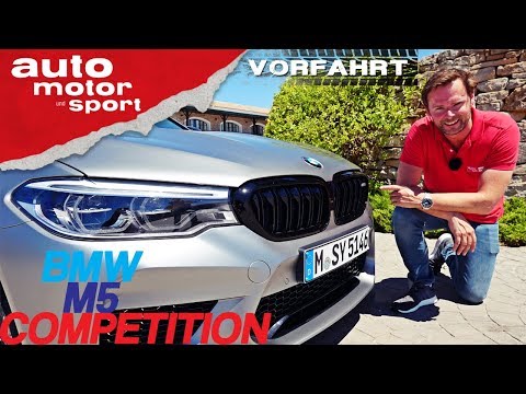 BMW M5 Competition (2018): Can it be a little more? – Right of Way (Review) | auto motor und sport