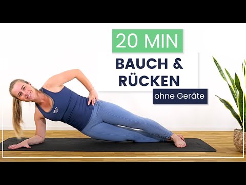 Das ultimative Bauch und Rücken Workout - 20 Minuten für die Stärkung Deiner Mitte!