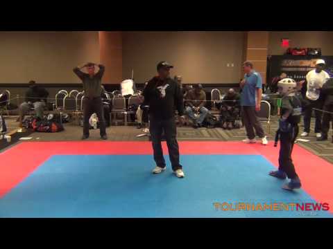 Aaron Bailey vs Blake Spence at North American International Karate Championship 2013