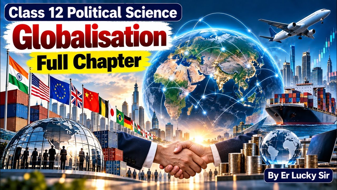 Chapter 7 Globalisation  - Class 12 Political Science Full Chapter | One Shot Video