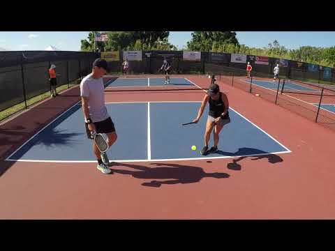 2024 US Open Pickleball Championships Split Age Pro Mixed Doubles R2