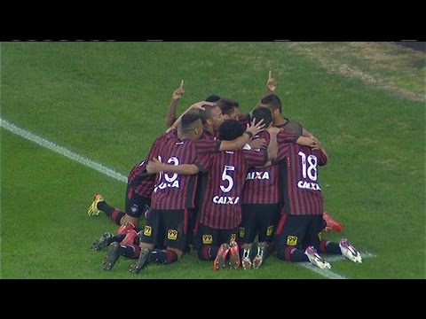 Gol de Ewandro, Atlético PR 3 x 0 Goias 30/08/2015, Brasileiro Série A 2015