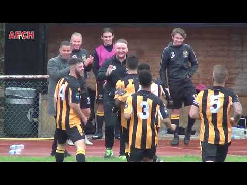 AFC Hornchurch 2 East Grinstead Town 1 (22 Sep 18) FA Cup -  Landais goal