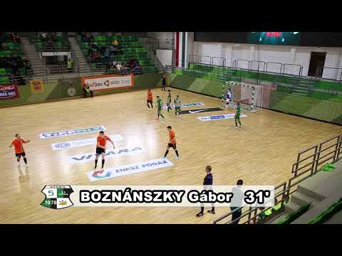 FTC Futsal-Fisher Klíma–Aramis SE 2–2 (összefoglaló)