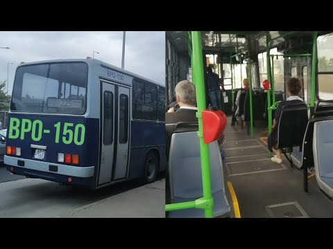 Utazás egy IMAG üléses, zöld kapaszkodós Ikarus 260-nal (BPO-150) a 225-ösön