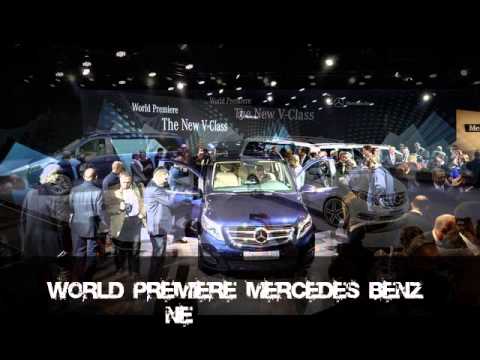 World Premiere Mercedes Benz New V Class