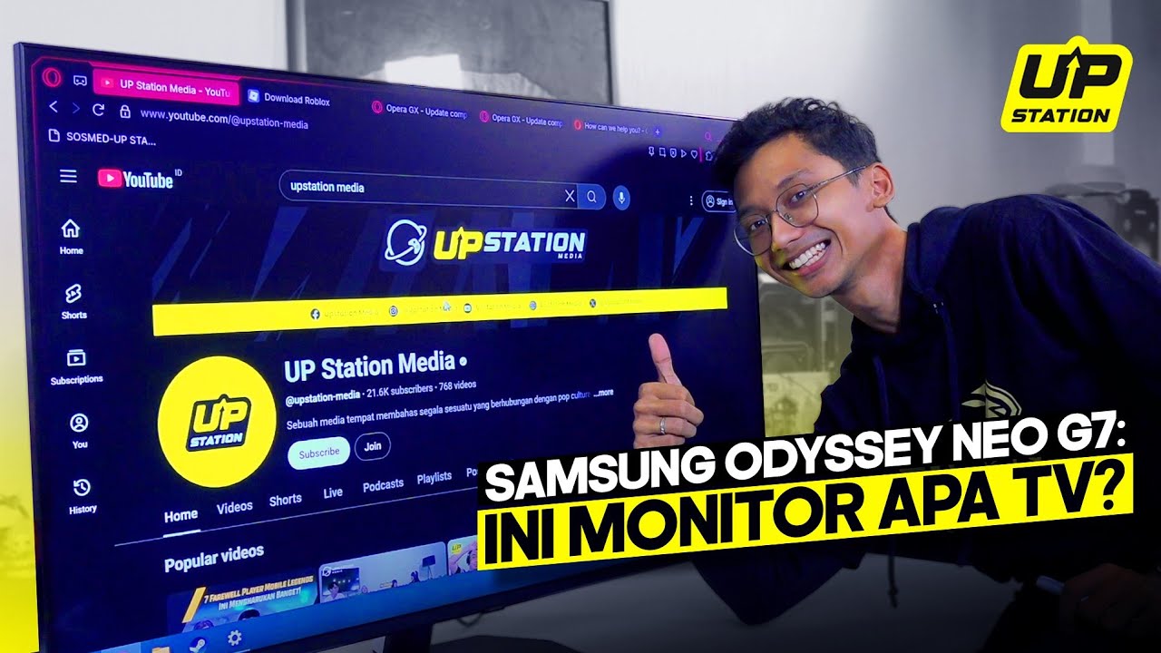 MONITOR MEWAH DENGAN KAPABILITAS SEGUDANG | Review Station Samsung Odyssey Neo G7