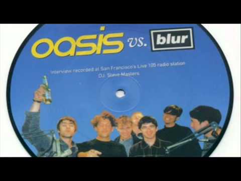 Oasis vs. Blur: The lost Live 105 interview!