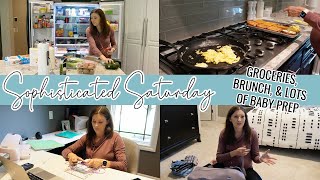 WEEKEND BABY PREP // Nurses’ Gift DIY, Packing Toddler Bag, Brunch & More