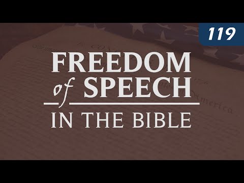 Freedom of Speech in the Bible thumbnail