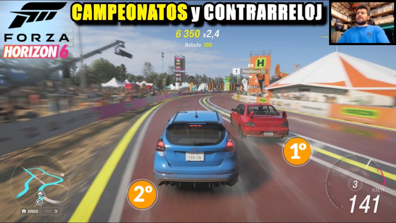 FORZA HORIZON 6 - Primeros CAMPEONATOS y CONTRARRELOJES 🏁 Gameplay en Español (PC / XBOX Series)