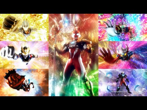 All Reiwa Ultraman Final Form Transformation & Finishers (Taiga-Omega)