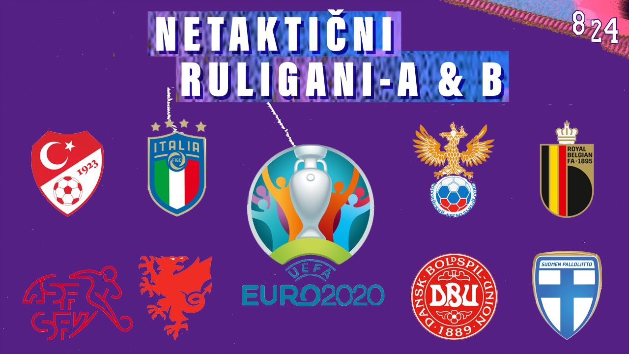 #31 Euro 2020 A i B skupina / Šivak, Relja, Brzak i Šašak / Podcast 8 24