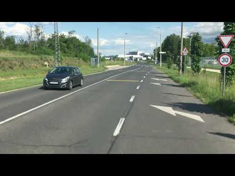 Mit lát a buszsofőr? | Győr, 20-as járat, Audi gyár, 8-as porta - Zöld utca, Soproni út | 2022