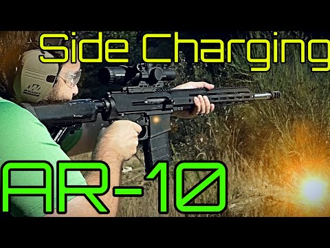 Bear Creak Arsenal Side Charging AR-10 Upper Receiver - Fluted Barrel, Mlock, Soft Shooting .308