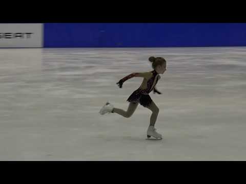 12. Santa Claus Cup 2018: Diana Romanova (UKR) - FS Cubs Girlsd ISU 8 Free Skating