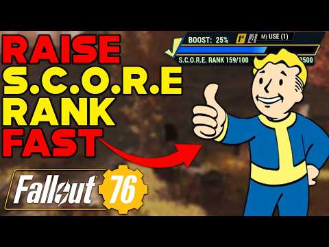 How To LEVEL UP Your SCOREBOARD FAST In Fallout 76
