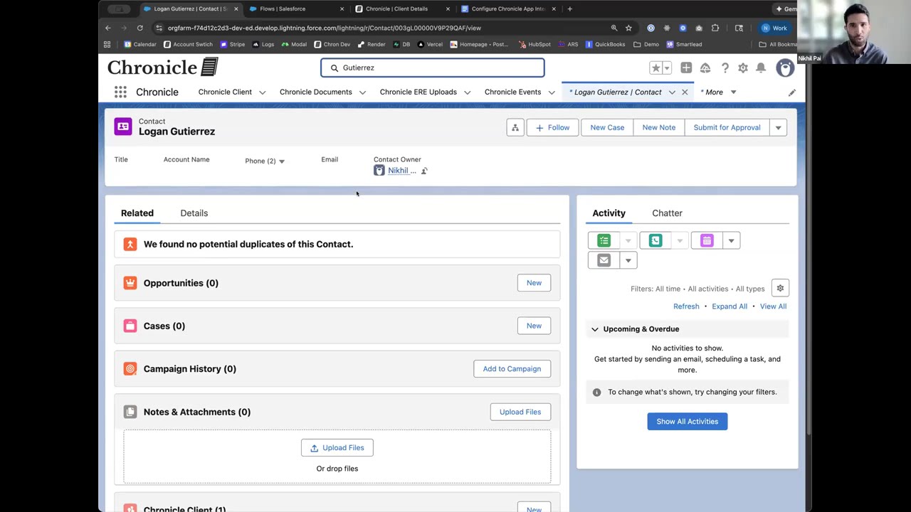 From Intake to Hearing: Connecting Litify (Salesforce) and Chronicle replay