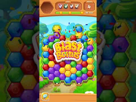 Bee Brilliant Blast Level 24 3 stars