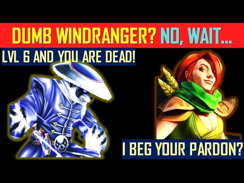 Storm Spirit vs Windranger - Dumb WR? No..WAIT! (Dota 2)