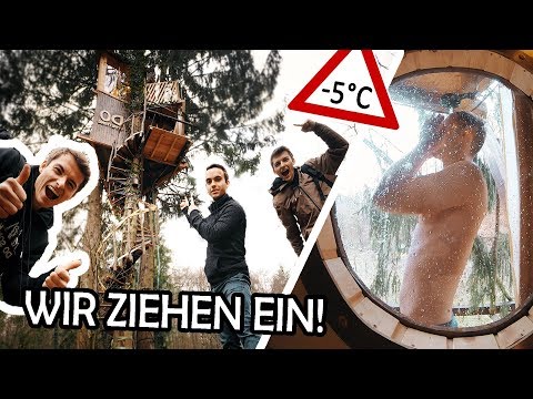 24 STUNDEN im BAUMHAUS! | So leben wir in 12m HÖHE! #1