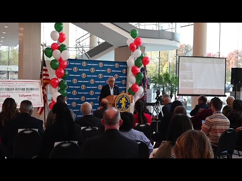 NJ Essex County’s Italian–American Heritage Month Celebration