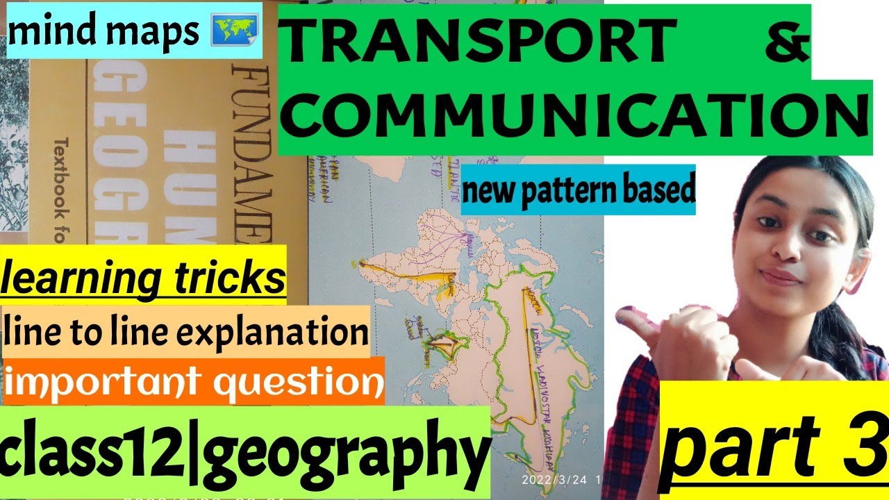 class12|Transport and Communication|Sea Ports|Shipping canals|part 3|Fundamentals of human geography