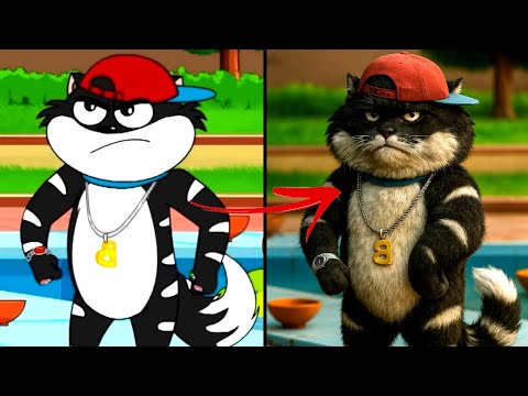 Honey Bunny Ka Jholmaal Characters In Real Life 🧬 | FunToon