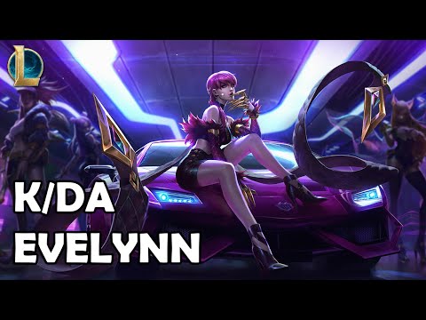 K/DA Evelynn Skin Spotlight from League of Legends
