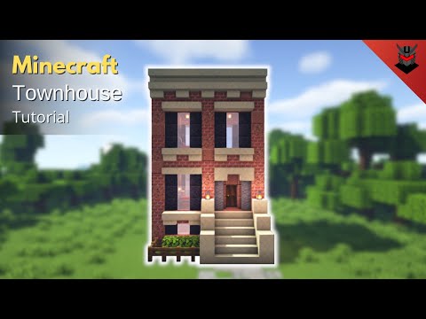 Minecraft: How to Build a New York City Townhouse | Townhouse (Tutorial)