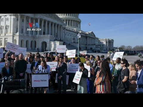 VOA DIANGGAP BAHAYA UNTUK ANAK, 13 NEGARA BAGIAN AS TUNTUT TIKTOK