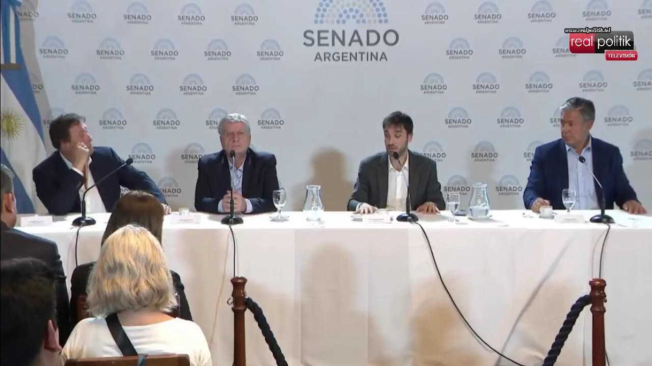 Milei contra las provincias: Conferencia de prensa de gobernadores patagónicos en el Senado