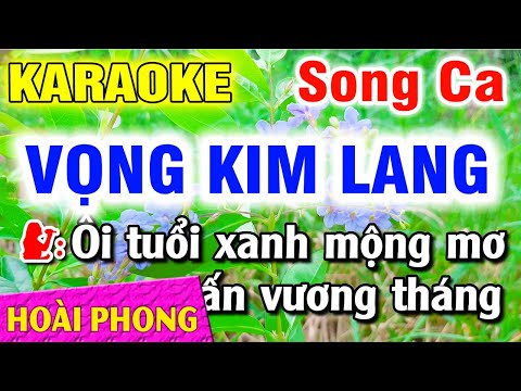 Karaoke Vọng Kim Lang Song Ca Nhạc Sống | Hoài Phong Organ