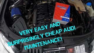 B7 A4 (2004-2007)HOW TO CHANGE SPARK PLUGS AND COIL PACKS