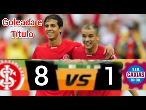 Big win and title | Internacional 8 x 1 Caxias - Highlights - Gaúcho Championship 2009