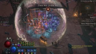Pit 86 Clear, Ball Lightning Sorcerer Paragon 210, S10 - MaxrollGG Eng Game/ Pit Push Build
