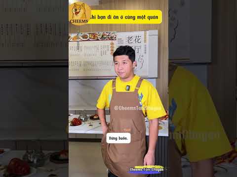 Khi bạn thường xuyên ăn ở một quán nào đó P7 | Cheems Tám Chuyện #funnyshorts #haihuoc